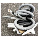 Eureka 10 Gallon Wet/Dry Vacuum Model 2810 with Hoses, Attachments, and Set of Heavy Item Rollers