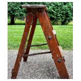 Collection of 5 Assorted Step Ladders and Stools