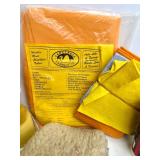 Large Lot of Car Seat Covers, Cleaning Supplies, and Detailing Kits