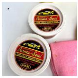 Large Lot of Car Seat Covers, Cleaning Supplies, and Detailing Kits