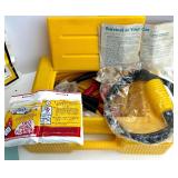 Large Lot of Car Seat Covers, Cleaning Supplies, and Detailing Kits