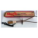 BBQ Accessory Set: Vermont Castings Tool Kit, Vintage Utensils, Charcoal Lighter, Grill Racks