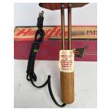 BBQ Accessory Set: Vermont Castings Tool Kit, Vintage Utensils, Charcoal Lighter, Grill Racks