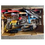 Large Lot of Vintage and Modern Hand Tools, Power Tools, and Hardware Boxes
