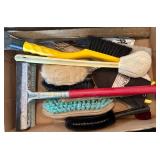 Large Mixed Lot of Hand Tools, Toolboxes, Brushes, and Hardware