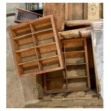 Workshop and Storage Lot with Vintage Wood Crates, Toolboxes, Hand Tools, and Accessories