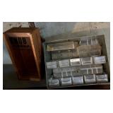 Workshop and Storage Lot with Vintage Wood Crates, Toolboxes, Hand Tools, and Accessories