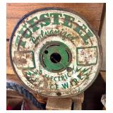 Workshop and Storage Lot with Vintage Wood Crates, Toolboxes, Hand Tools, and Accessories