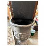 Mixed Lot of Garden Planters, Decorative Pots, and Planting Accessories