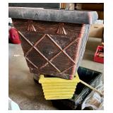 Mixed Lot of Garden Planters, Decorative Pots, and Planting Accessories