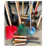 Collection of Assorted Lawn and Garden Hand Tools