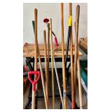 Collection of Assorted Lawn and Garden Hand Tools