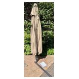 ProShade Outdoor Patio Umbrella with Crank and Stand