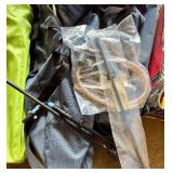 Lot of 2 Backpacks and 1 Handheld Sprayer with Folding Camping Chairs