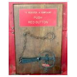 Large Mixed Lot: Vintage Sears Wagon, Hand Tools, Drafting Tools, Grinder, and Shop Items