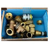 Large Mixed Lot: Vintage Sears Wagon, Hand Tools, Drafting Tools, Grinder, and Shop Items