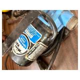 Large Mixed Lot: Vintage Sears Wagon, Hand Tools, Drafting Tools, Grinder, and Shop Items