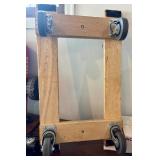 Large Mixed Lot: Vintage Sears Wagon, Hand Tools, Drafting Tools, Grinder, and Shop Items