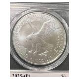 2025 AMERICAN SILVER EAGLE PCGS MS70