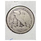 1917 US WALKING LIBERTY HALF DOLLAR