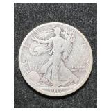1917-D US WALKING LIBERTY HALF DOLLAR