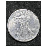 1945-D US WALKING LIBERTY HALF DOLLAR
