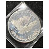 1 TROY OZ .999 FINE SILVER TRADE UNIT ROUND