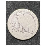 1917-S (OBV) US WALKING LIBERTY HALF DOLLAR