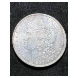 1887 US MORGAN SILVER DOLLAR