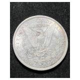 1887 US MORGAN SILVER DOLLAR