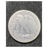 1917-S US WALKING LIBERTY HALF DOLLAR