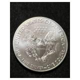 2019 AMERICAN SILVER EAGLE 1 TROY OZ .999 FINE SILVER