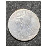 1918-D US WALKING LIBERTY HALF DOLLAR