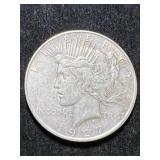 1927-D US PEACE SILVER DOLLAR