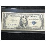 1935D US BLUE SEAL $1 SILVER CERTIFICATE