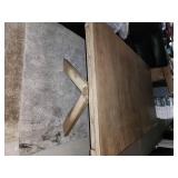 Raven Wood Dining Set table and 7 chairs