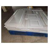 100+ cabinet doors mostly white