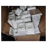 190 white trim rosettes