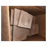 6 boxes mixed trim rosettes