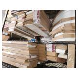 white floating shelves