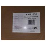 Inwall ironing board cabinet