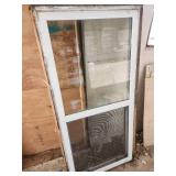 28x58 used vinyl window