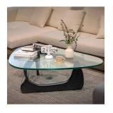 Tempered glass coffee table