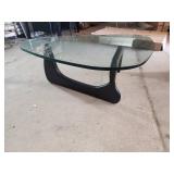 Tempered glass coffee table