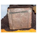 Pair of Unique Artisan Sculptures, Mixed-Media and Clay, Signed 1971