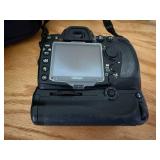 Nikon D300 DSLR Camera Body with Vertical Battery Grip and Carrying Bag