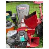 Yard Machines 5.5 HP Chipper Shredder and Milwaukee 8in Drill Press