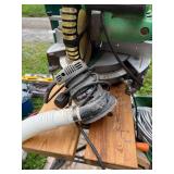 Hitachi C10FCH2 Laser Compound Miter Saw with Stand and Porter-Cable Sander