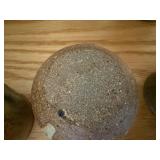 Collection of 7 Studio Pottery Cups and Jars, Signed Ceramic Pieces