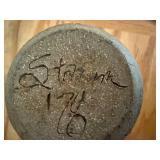 Collection of 7 Studio Pottery Cups and Jars, Signed Ceramic Pieces